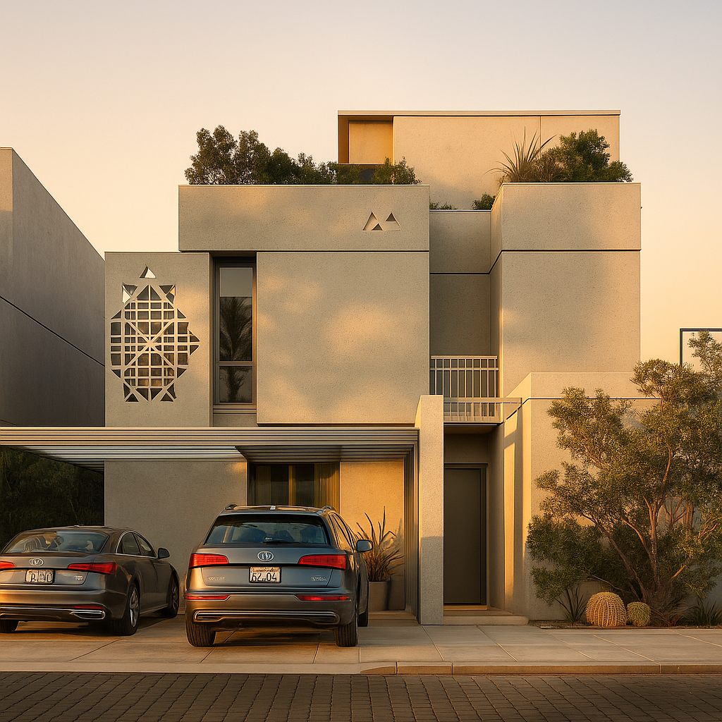 a high resolution photograph captures a modern, th